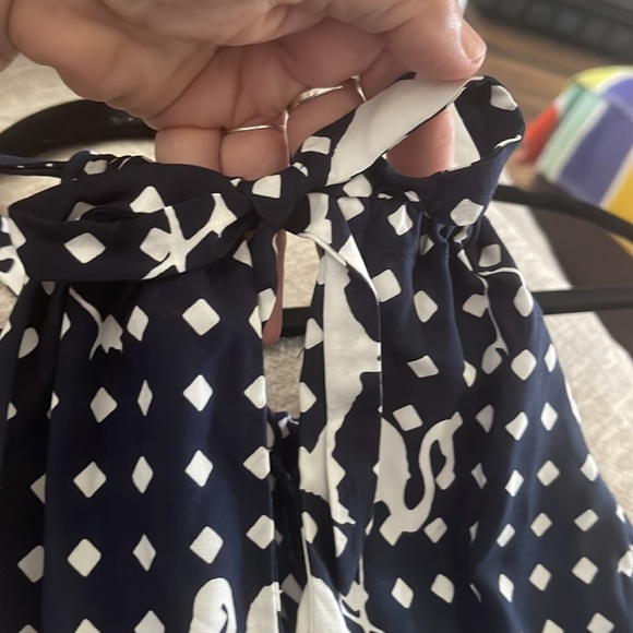 NWT Crown & Ivy Flamingo Strappy Top - Picture 6 of 6